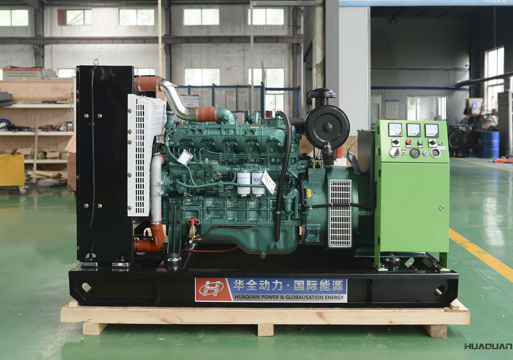 2018年4月15日華全動力120kw標(biāo)配柴油發(fā)電機組發(fā)貨了