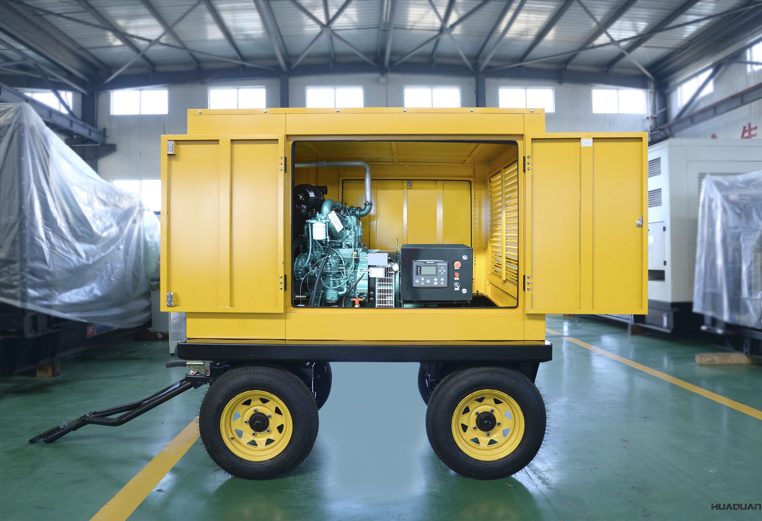 2018年4月6日華全動力30KW防雨棚發(fā)電機組發(fā)貨了