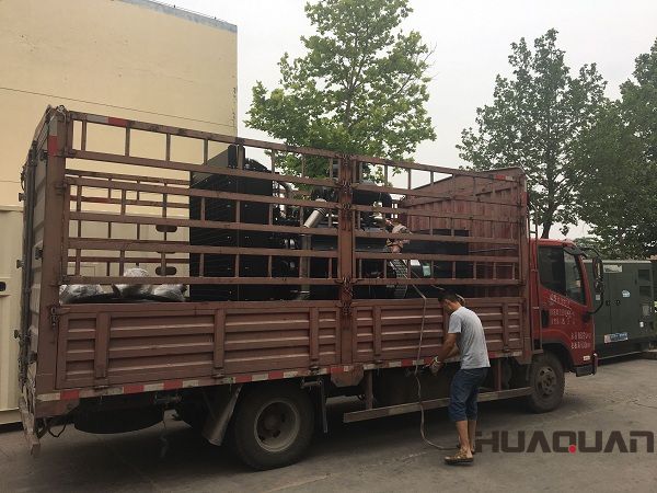 2018年5月27日一臺600kw立柜四保護(hù)發(fā)電機(jī)組成功發(fā)往江西省萍鄉(xiāng)市