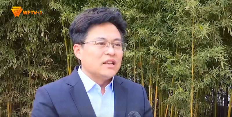 華全集團(tuán)董事長(zhǎng)趙立增接受采訪(fǎng)