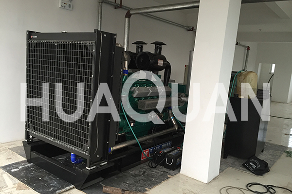 山東膠州市機場650kW發電機組電站項目