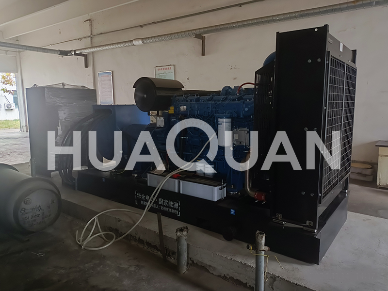 山東濟(jì)南機(jī)場(chǎng)油庫(kù)350kW發(fā)電機(jī)組電站