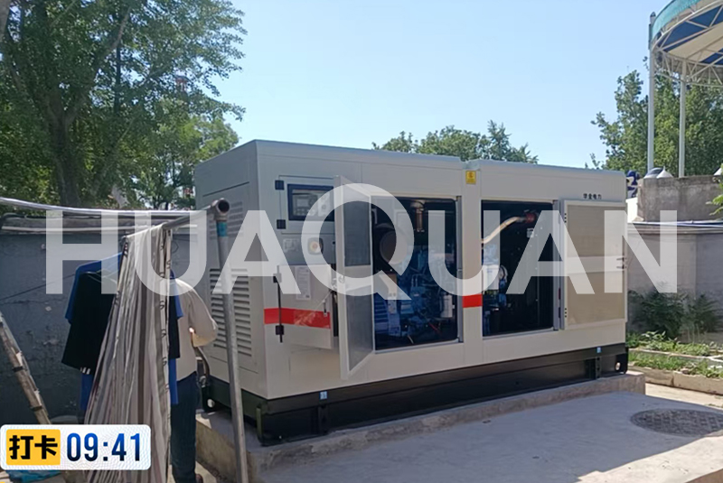 山東威海海洋旅游景點600kW發電機組電站項目