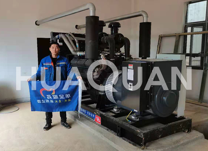 河南某部隊600kW發電機組電站項目