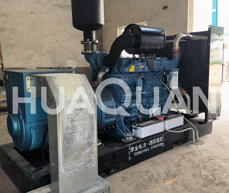 山東青島市某部隊400kW發電機組電站項目